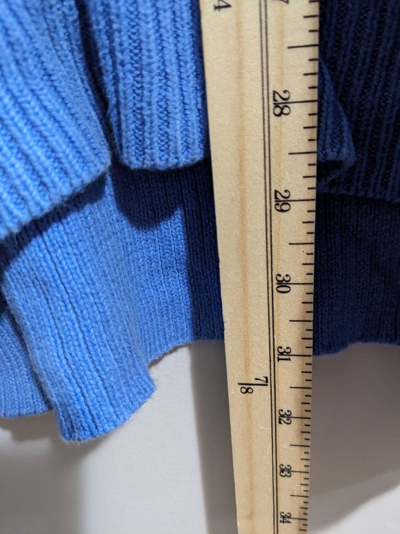 in every story blue sweater- 4XL