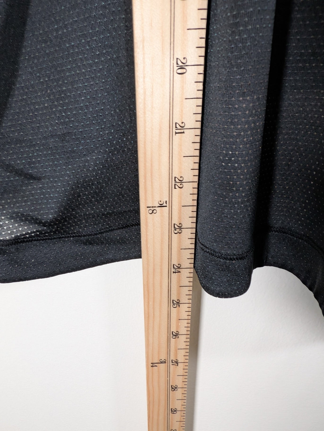 Lululemon black dotted racerback tank - appears 8/10