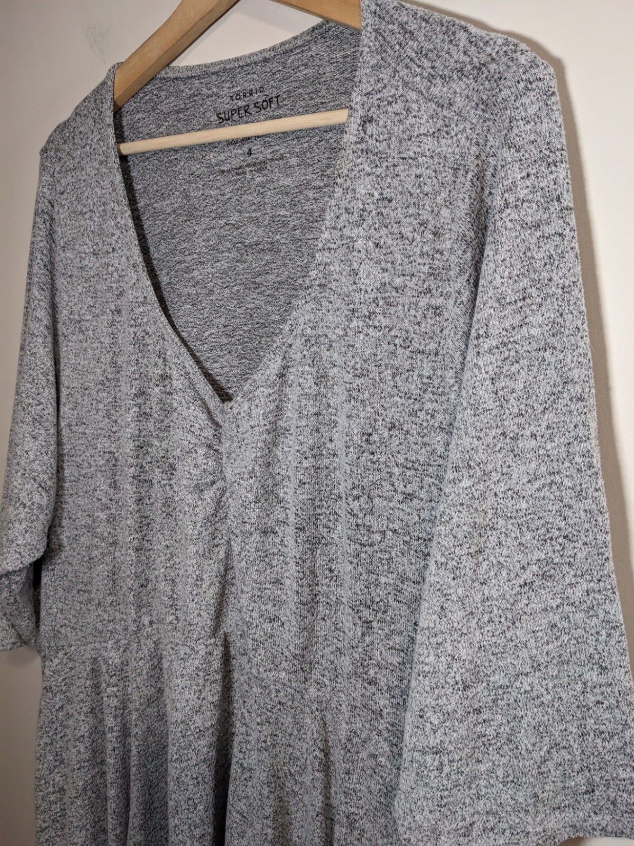 Torrid Grey Dress - 4XL