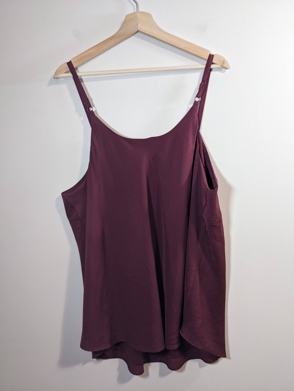 optez pour le bonheur maroon tank - 2XL