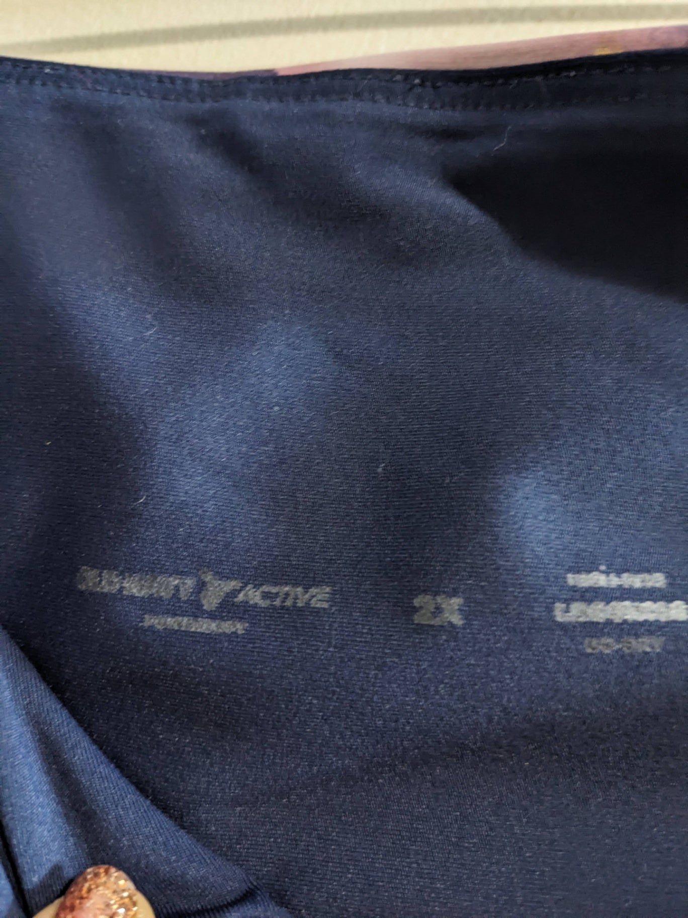 Old Navy Purple Marble Leggings - 2XL