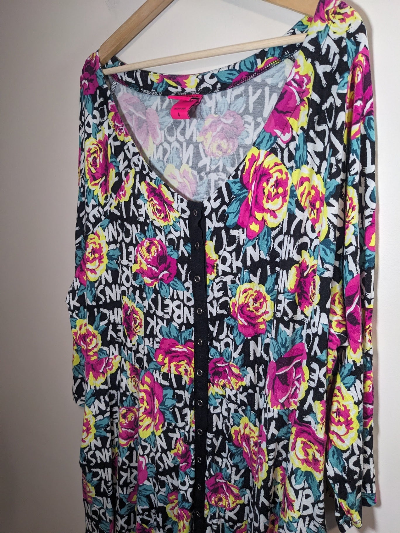 Betsey Johnson Floral Dress- 4XL