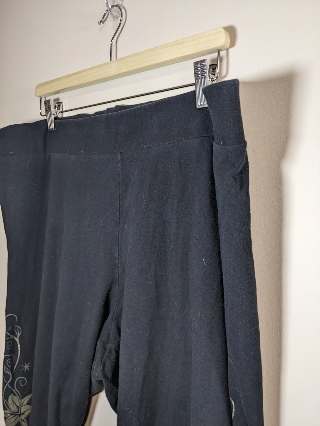 Disney Princess Black Capri Leggings - 4XL