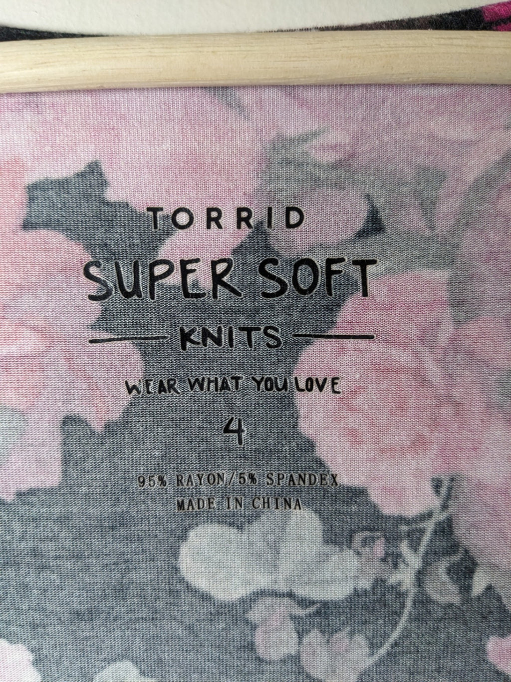 Torrid Floral Dress - 4XL