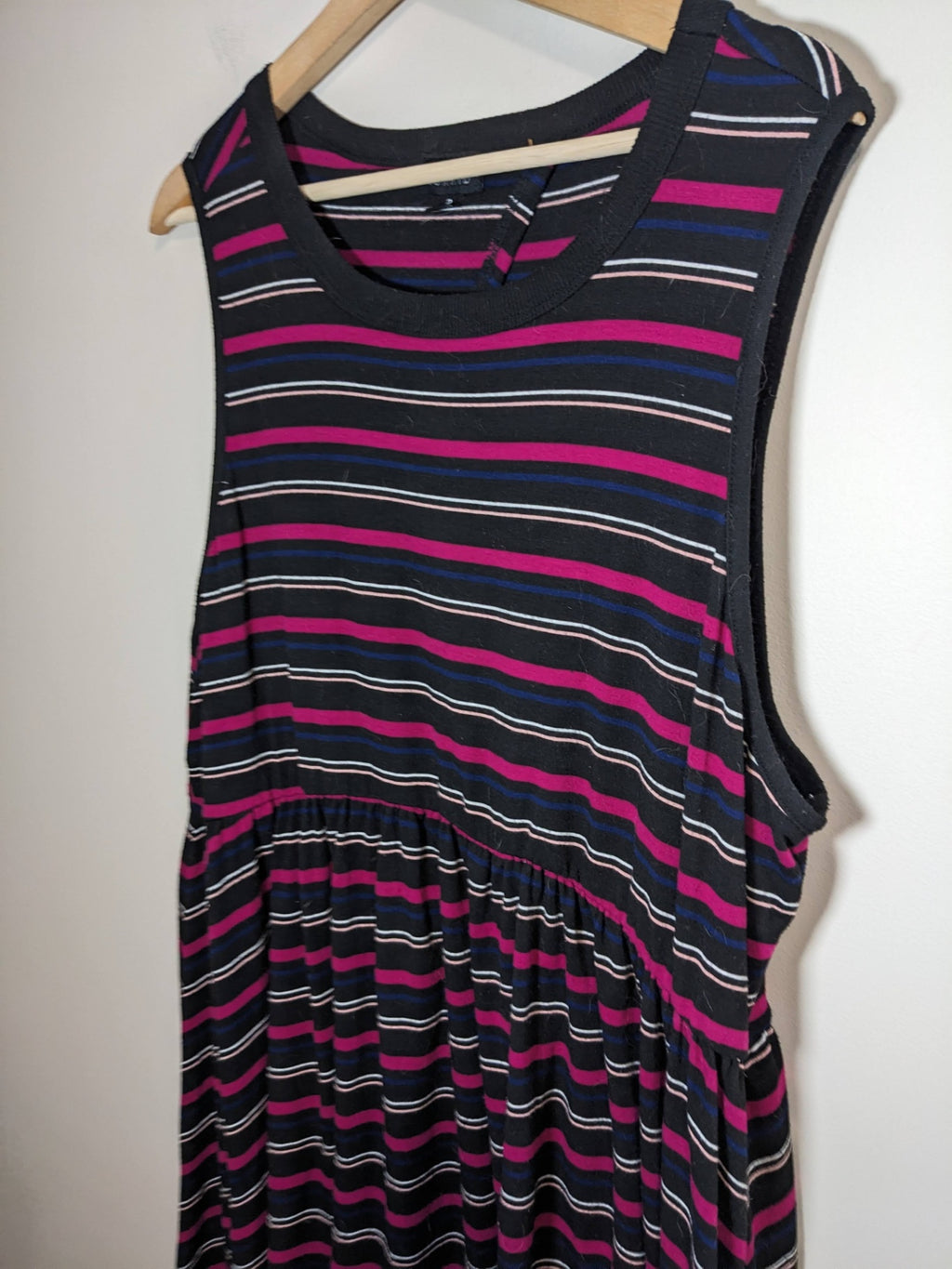 Torrid Strip Sleeveless Dress - 2XL
