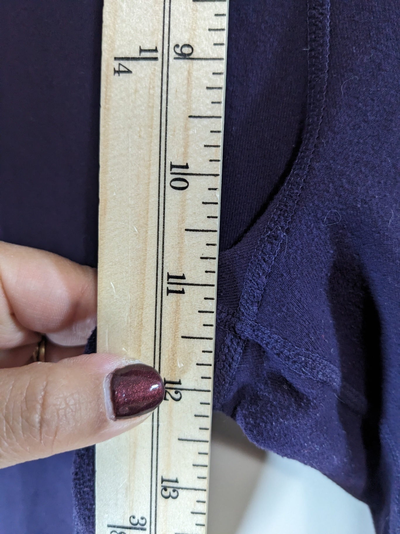 Tuff Purple Capri Leggings - 2XL