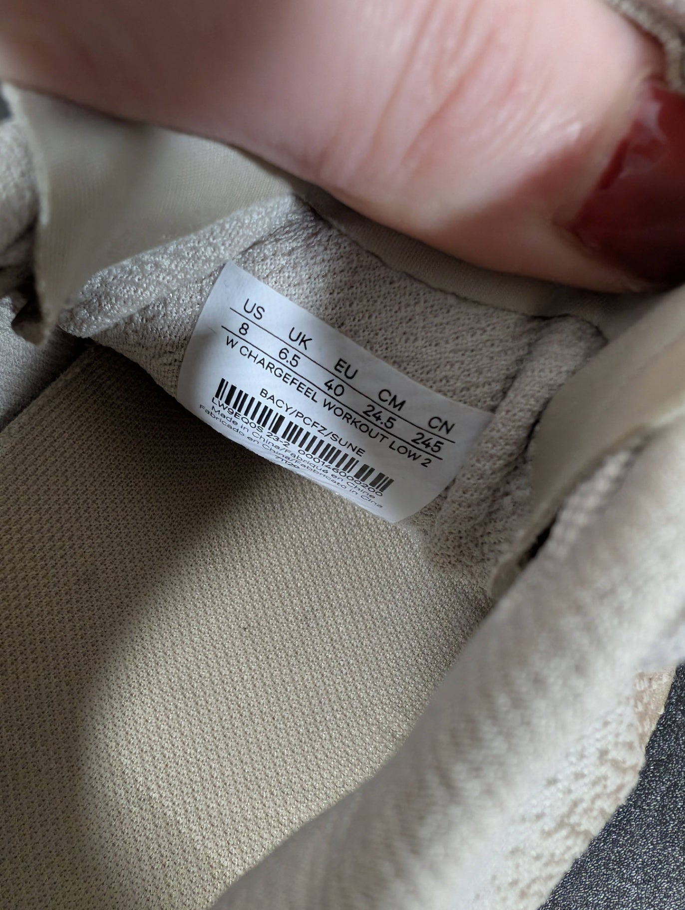 Lululemon chargefeel workout low 2 shoe - SZ 8