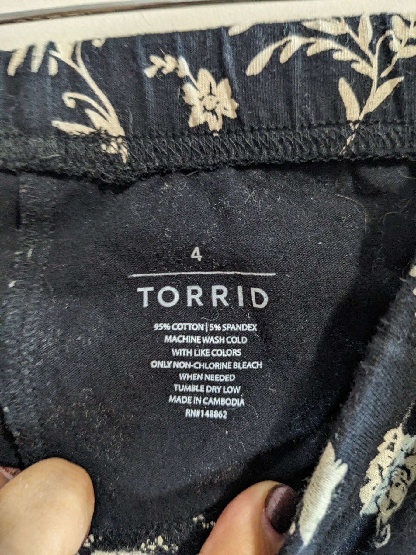 Torrid Floral Leggings- 4XL