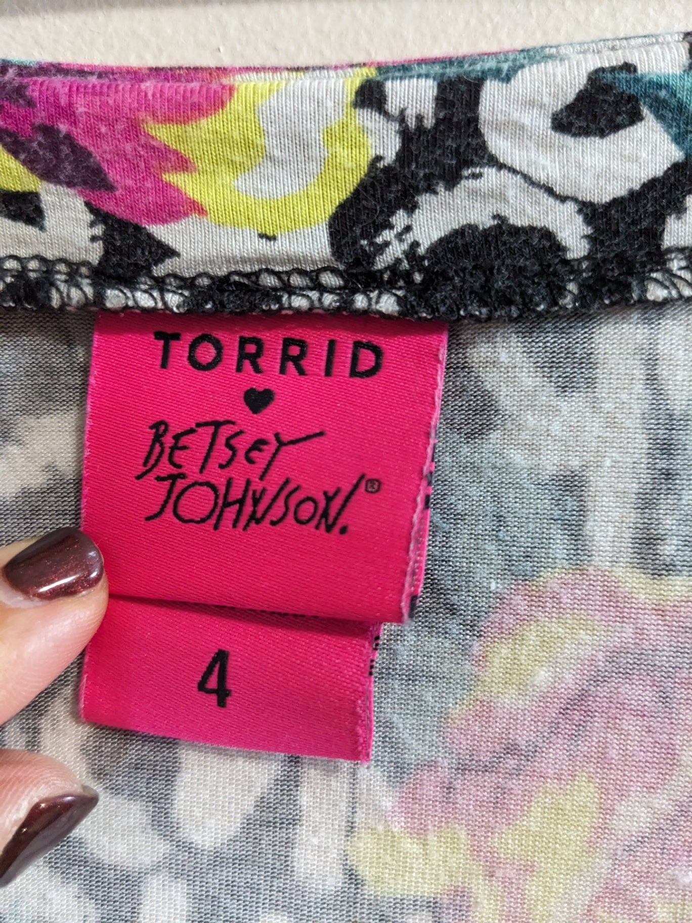 Betsey Johnson Floral Dress- 4XL