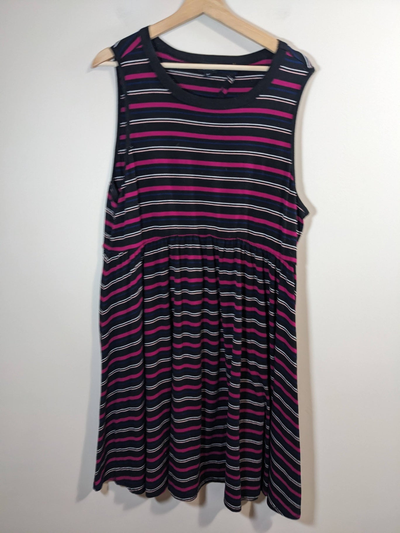 Torrid Strip Sleeveless Dress - 2XL