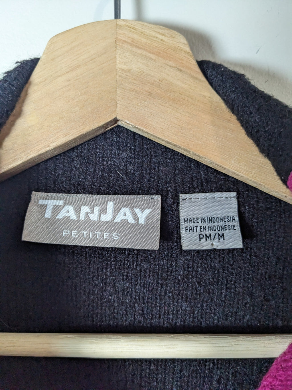 TanJay Pink & Black Jacket- M