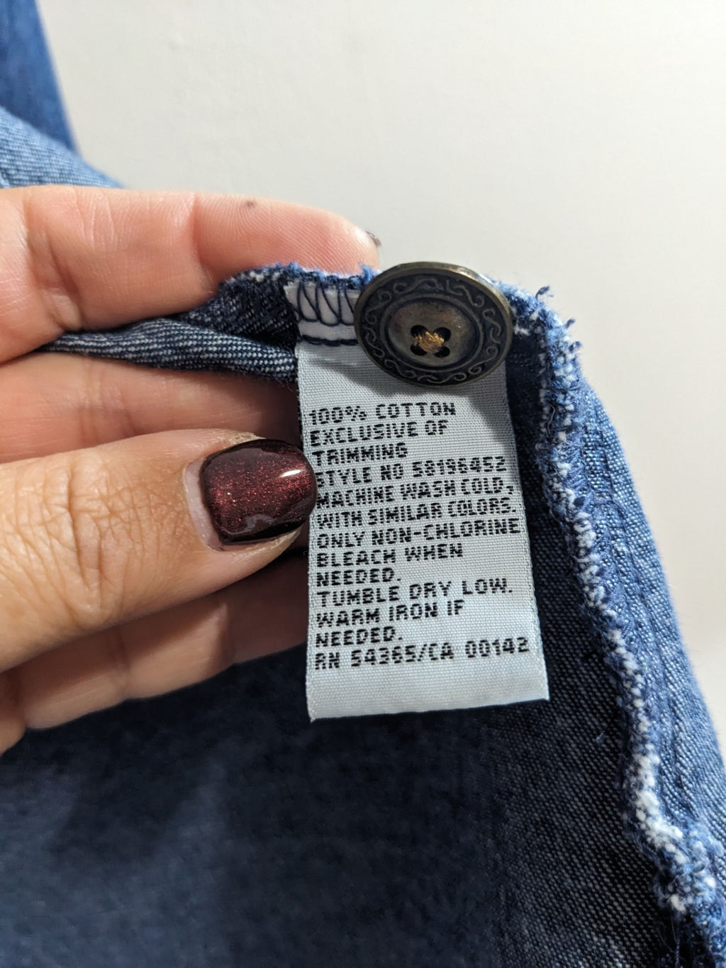 Alia embroidered denim jacket - sz 12