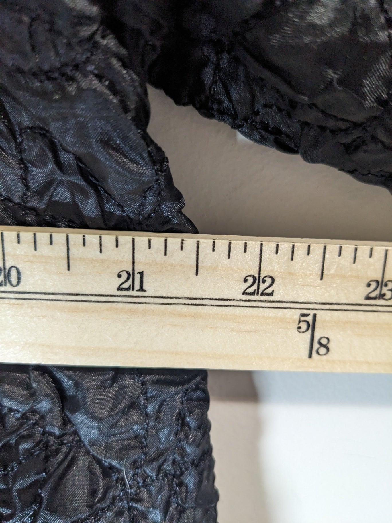 TanJay black textured jacket - M