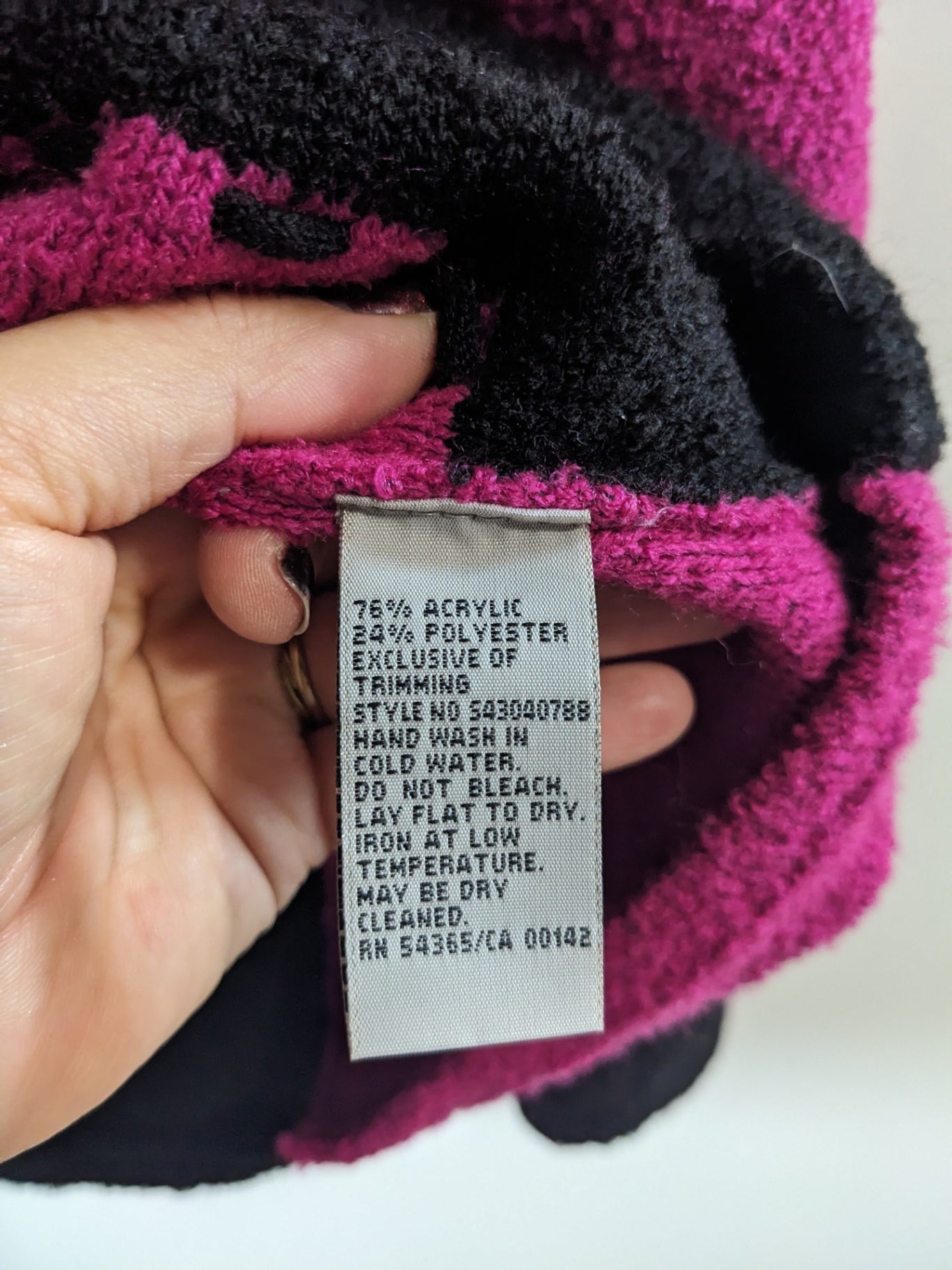 TanJay Pink & Black Jacket- M