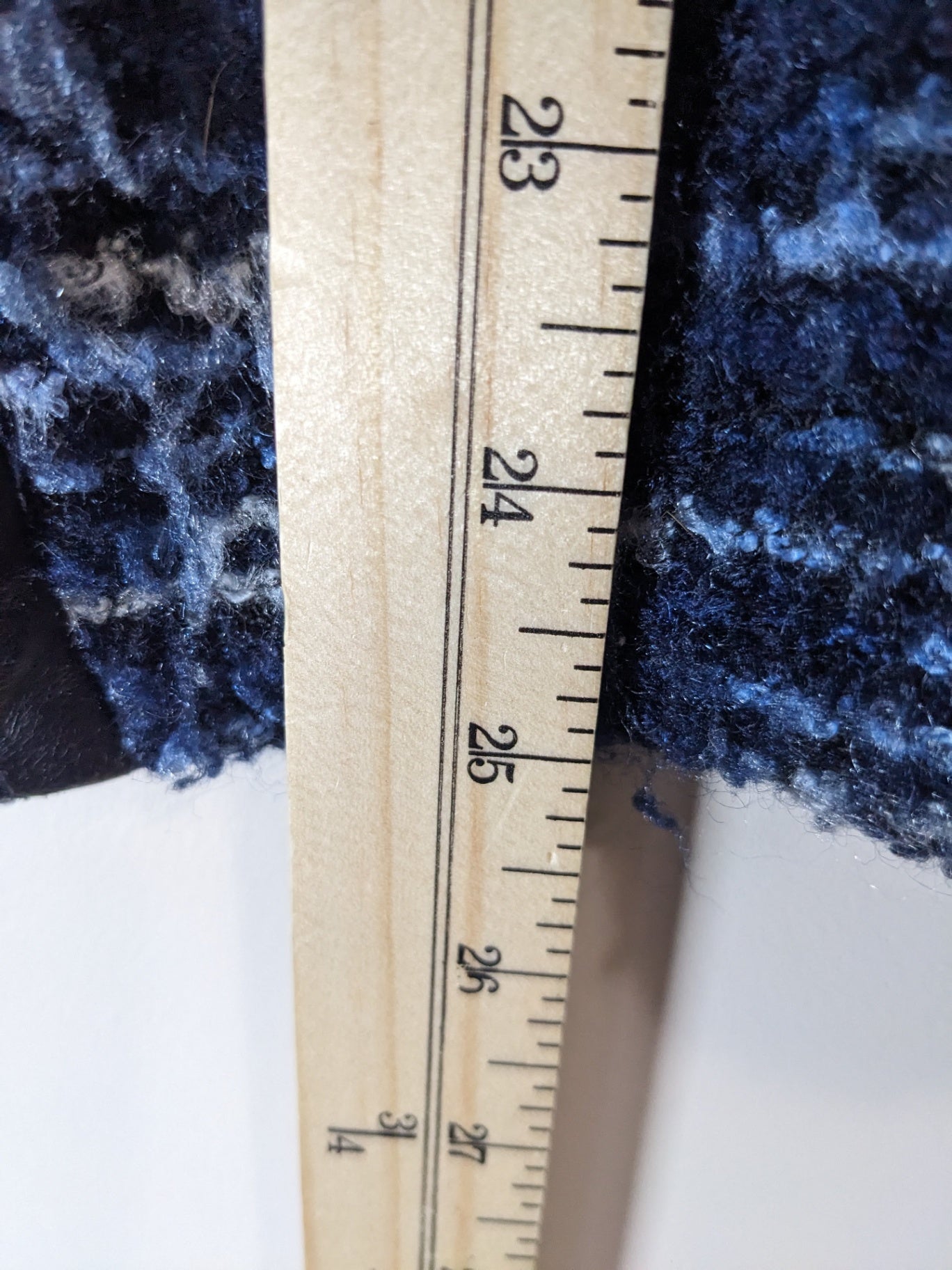 Alia blue knit jacket - M