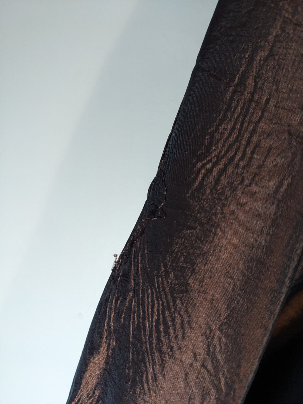 nueva brown textured jacket - sz 12