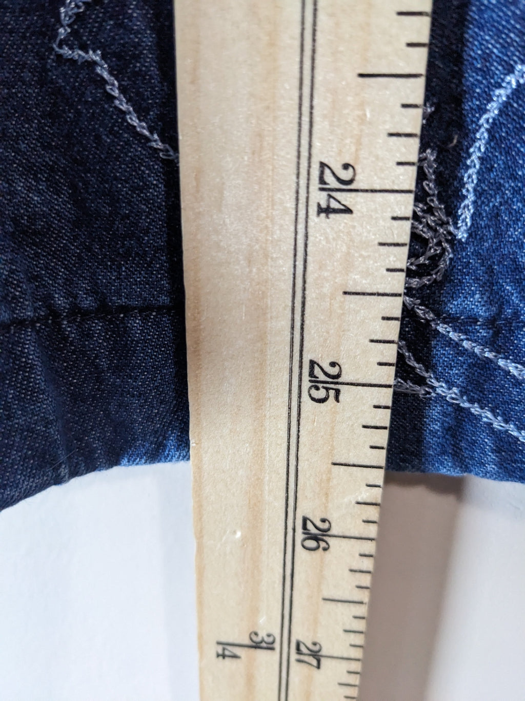 Alia embroidered denim jacket - sz 12