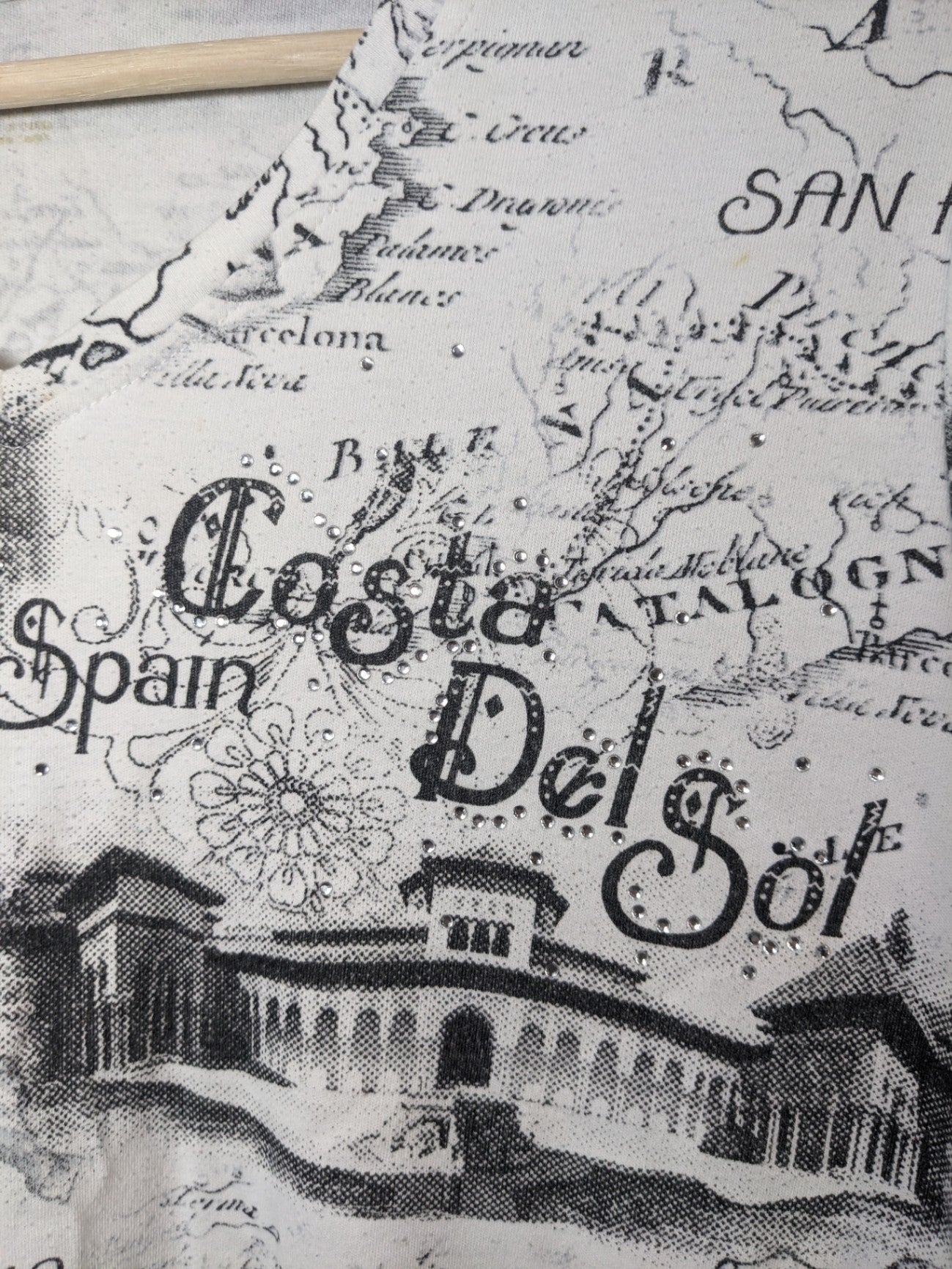 Alia Spain 3/4 Length Shirt - M