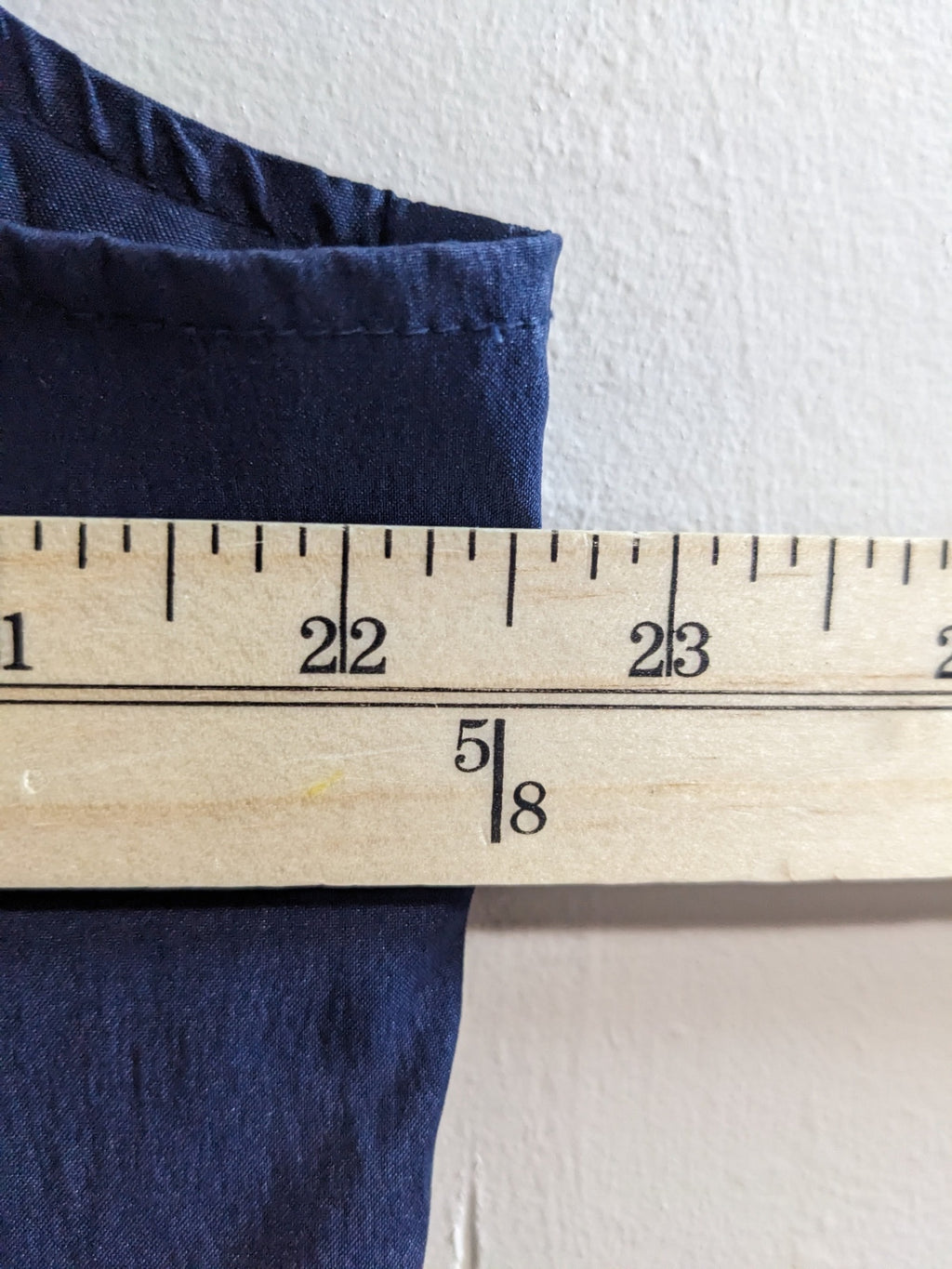 Jennifer Moore Navy Vest- L