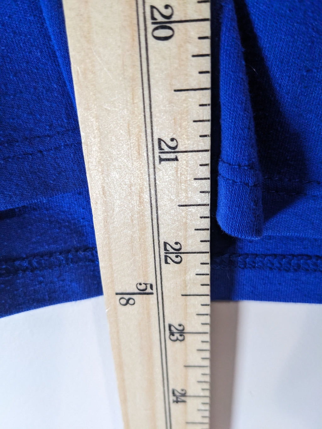 Alia blue 3/4 sleeve shirt - M