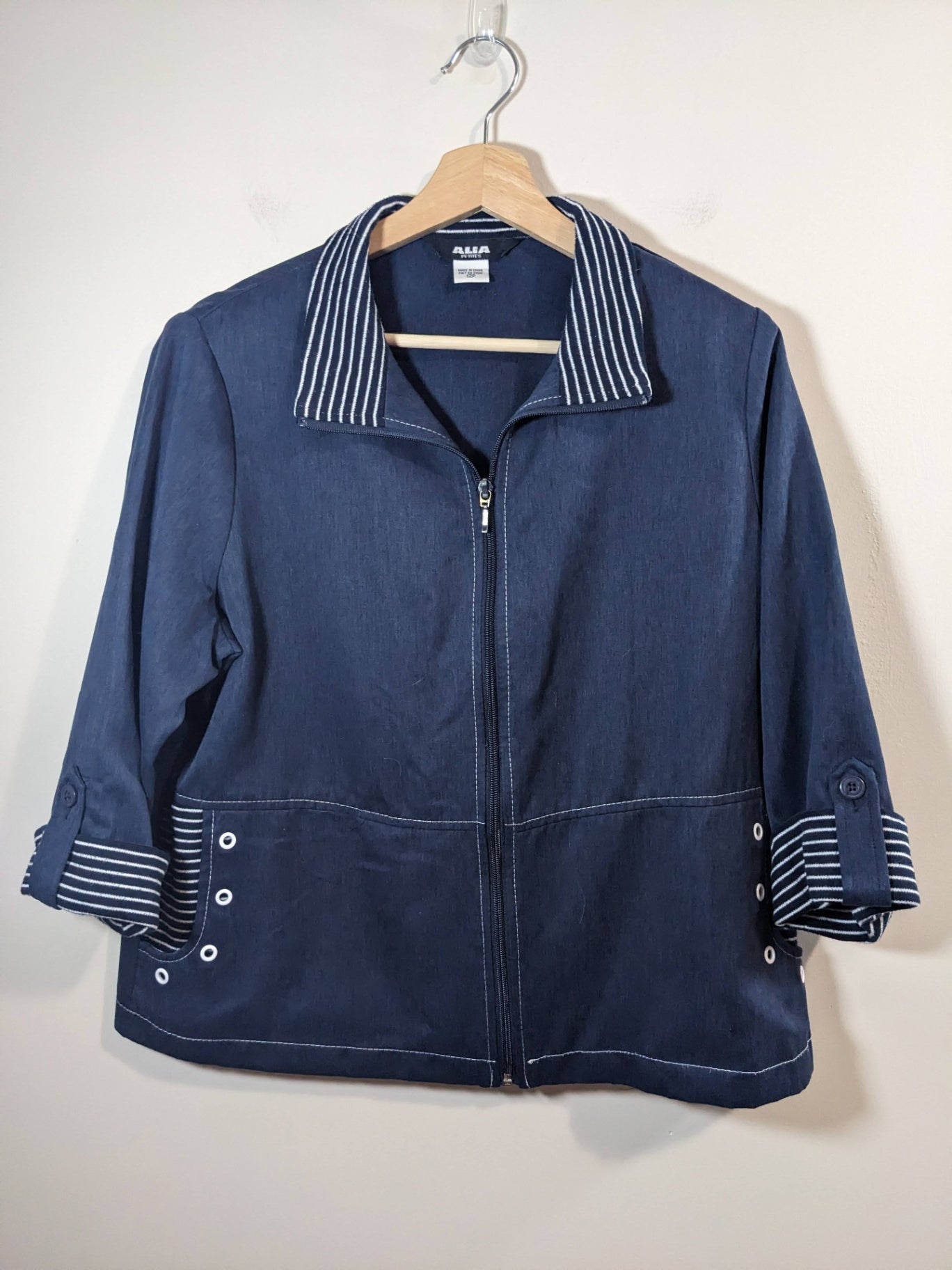 Alia denim style jacket- 12