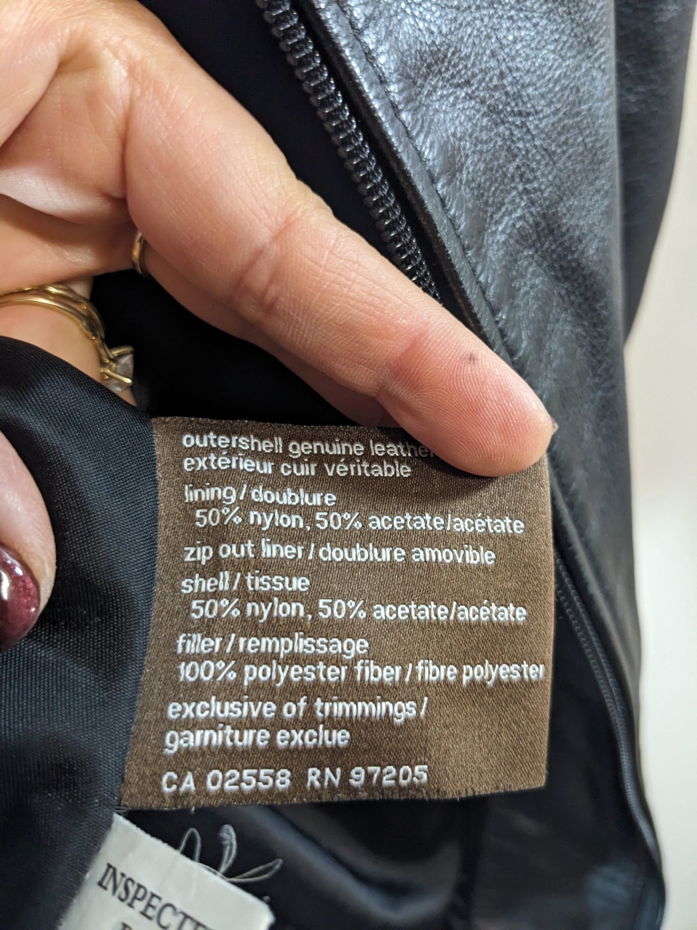 Danier Leather Jacket - L