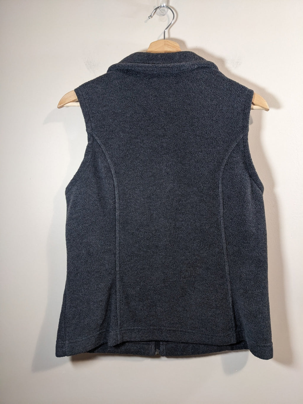 Columbia Grey Fleece Vest - M