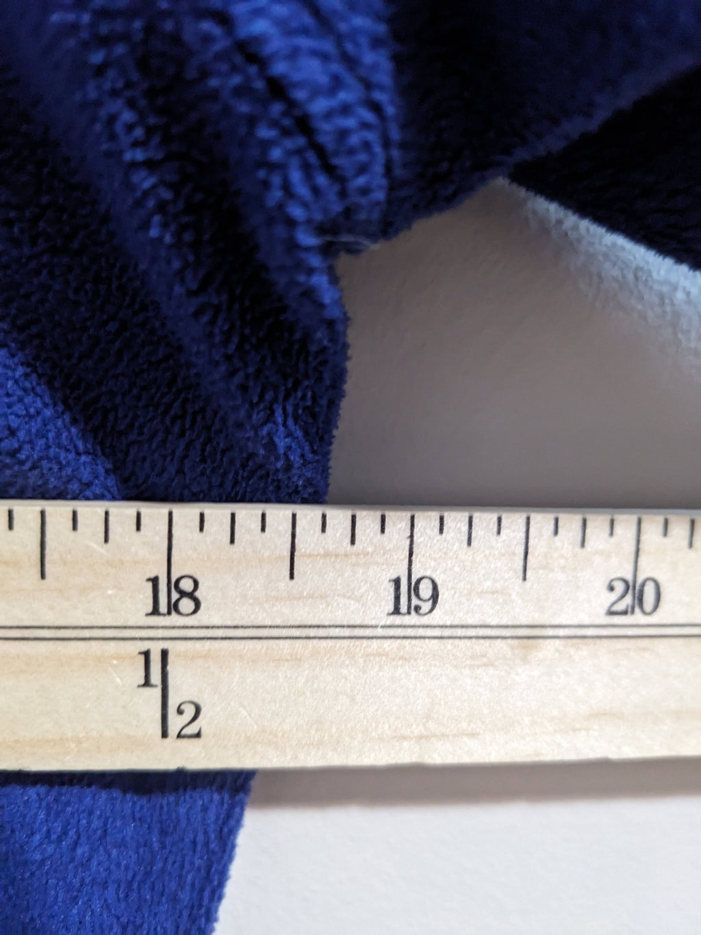 Columbia Blue Pullover Fleece- M