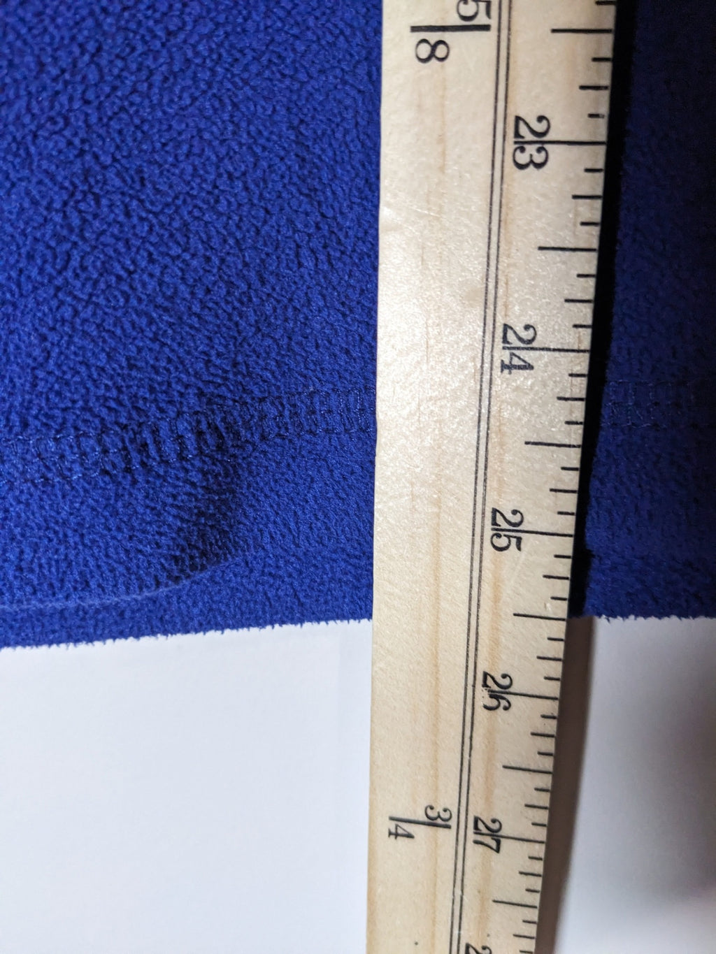 Columbia Blue Pullover Fleece- M