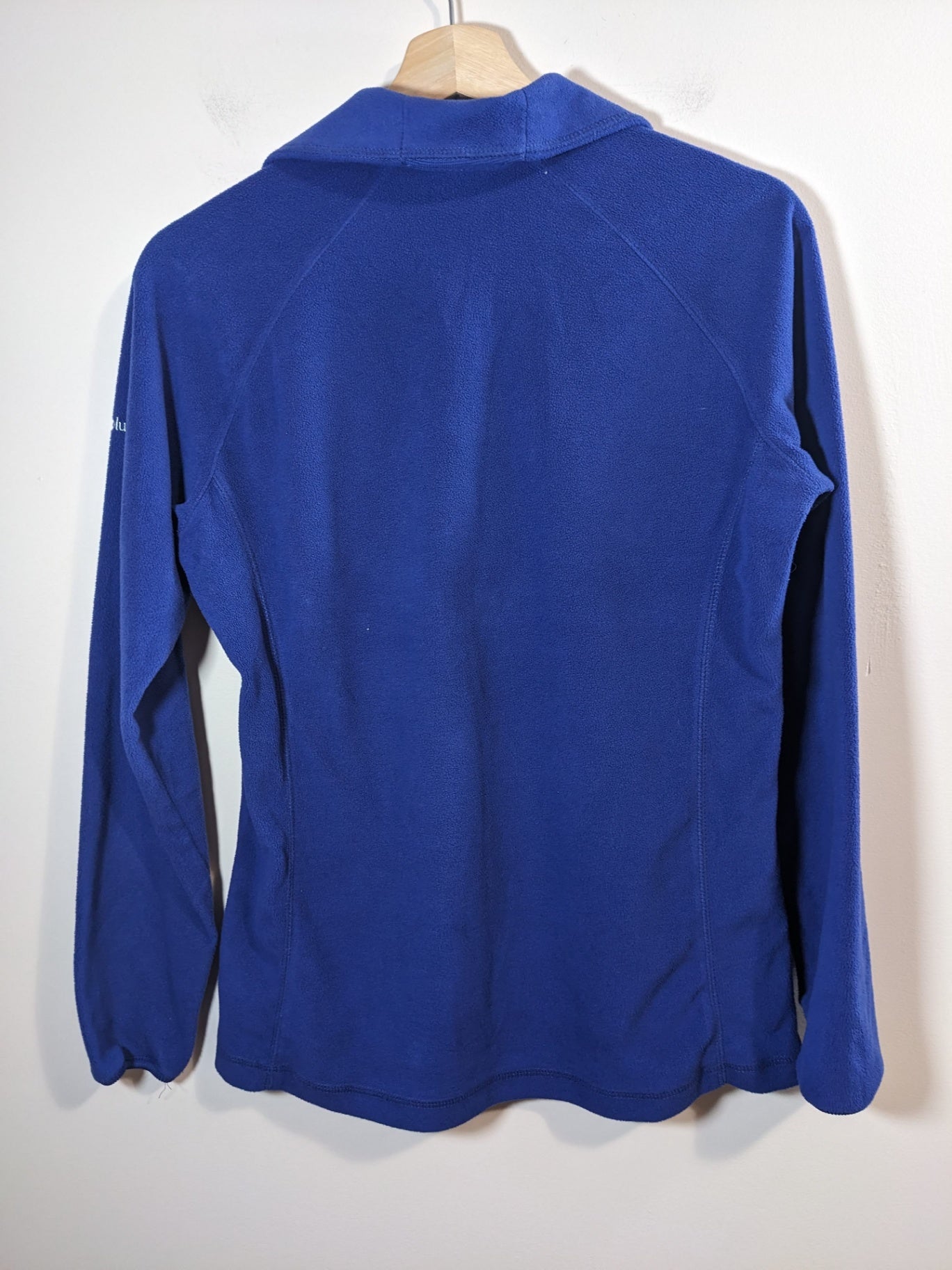 Columbia Blue Pullover Fleece- M