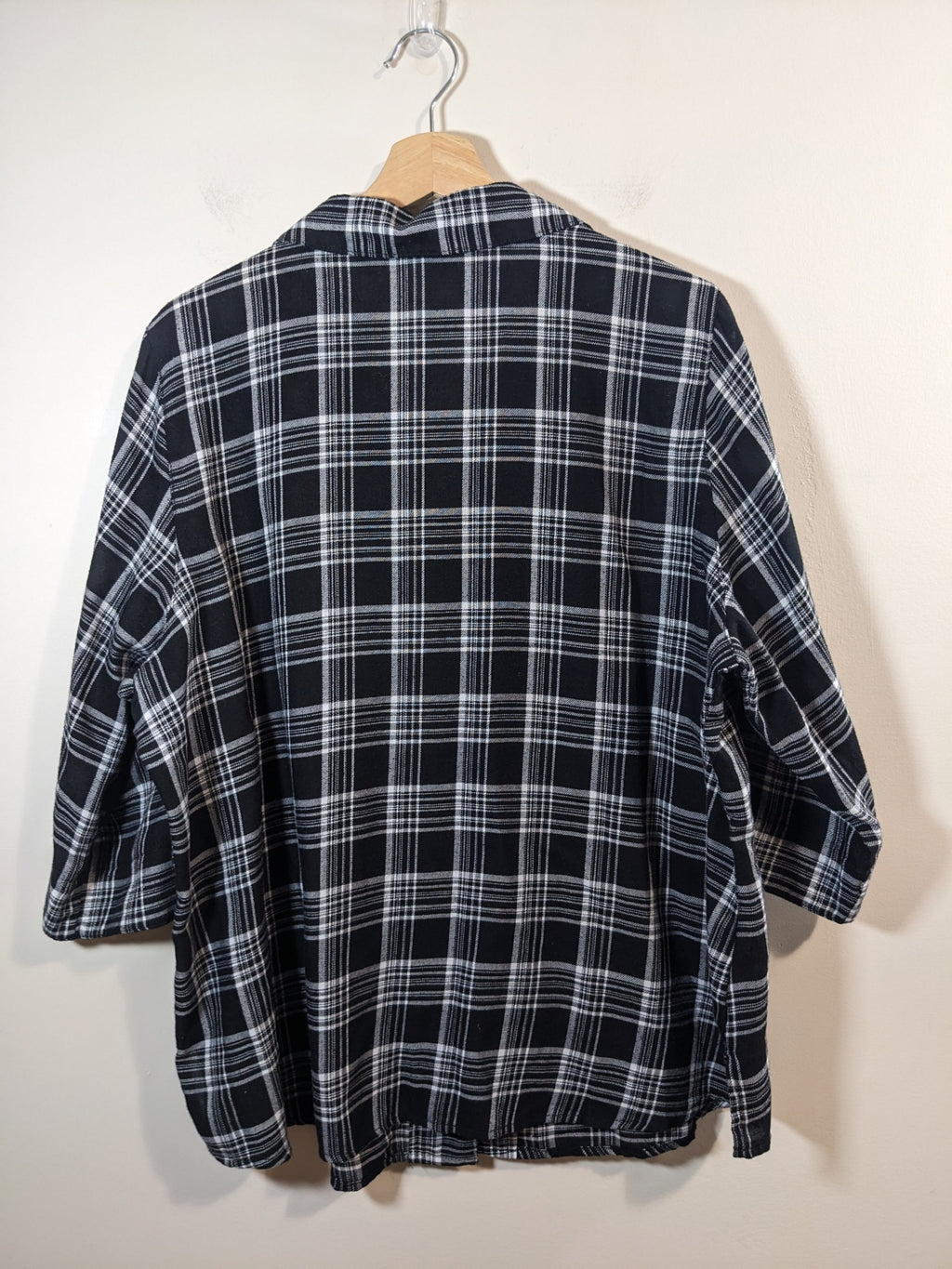 Alia black plaid shirt - 16