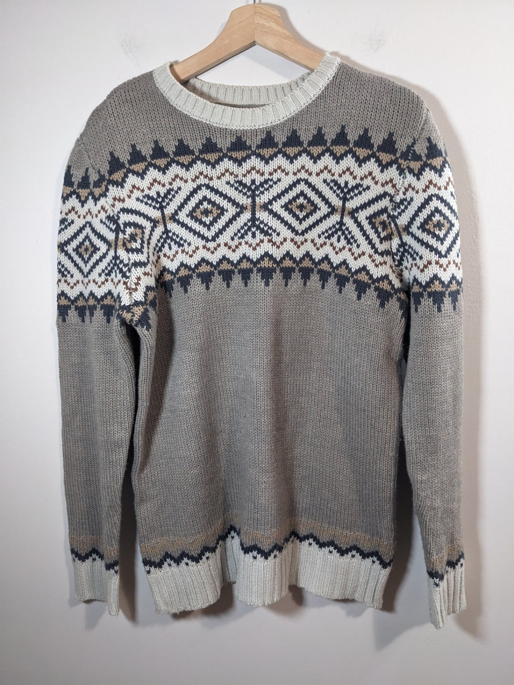 Warehouse One Nordic Sweater - S