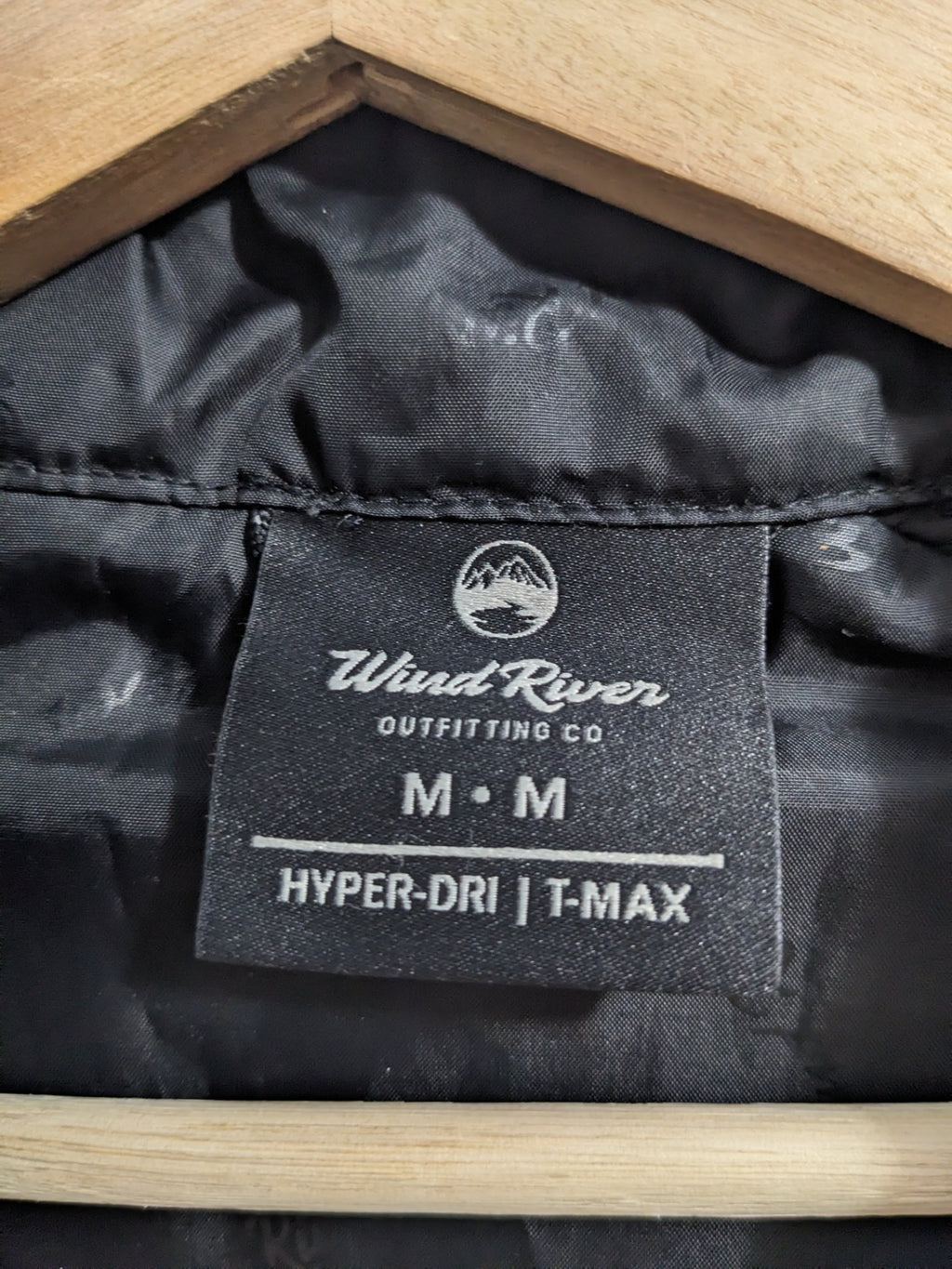 Windriver Black Puffer Vest- M