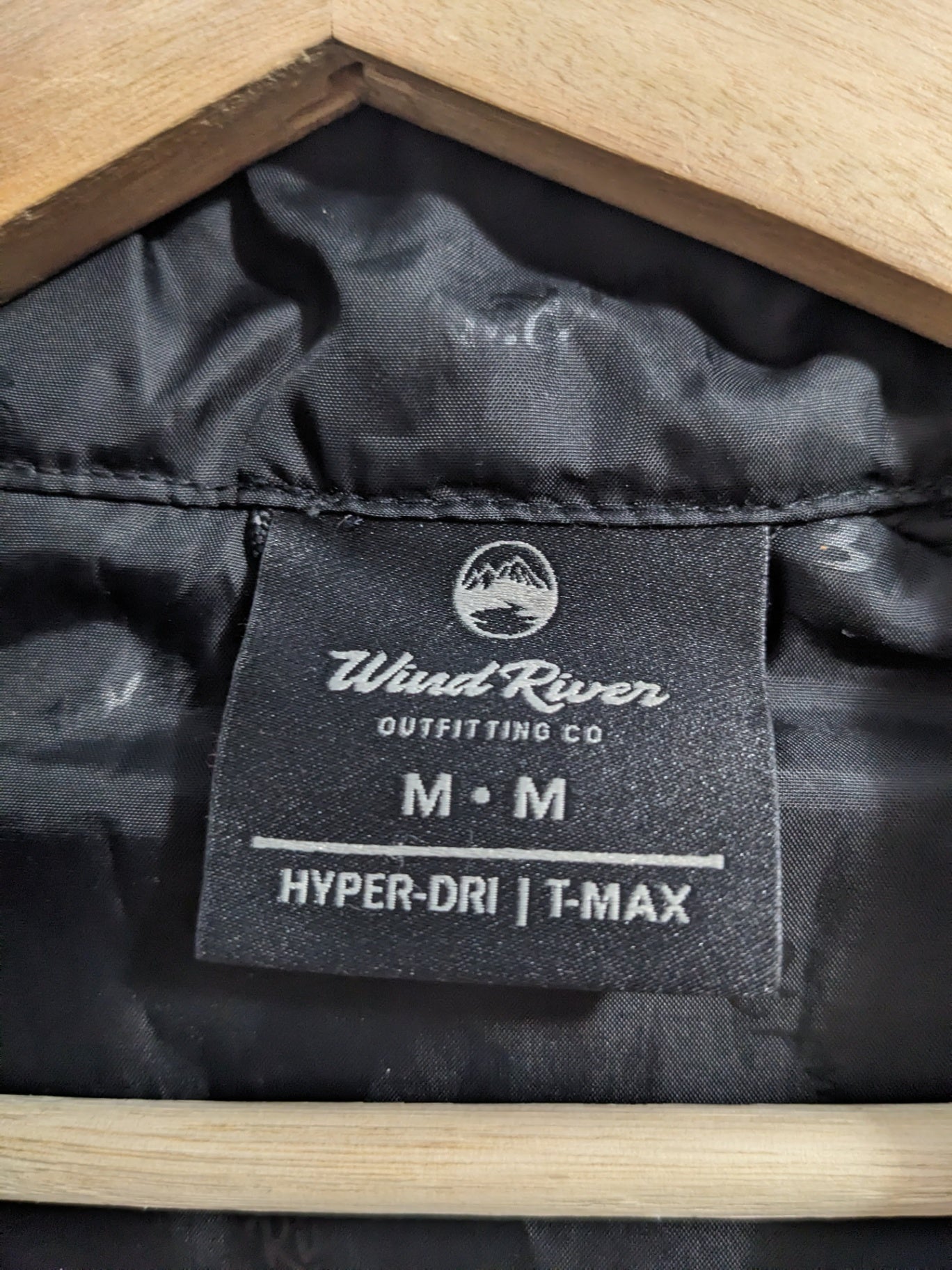 Windriver Black Puffer Vest- M