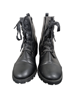 Black combat boots - SZ 10