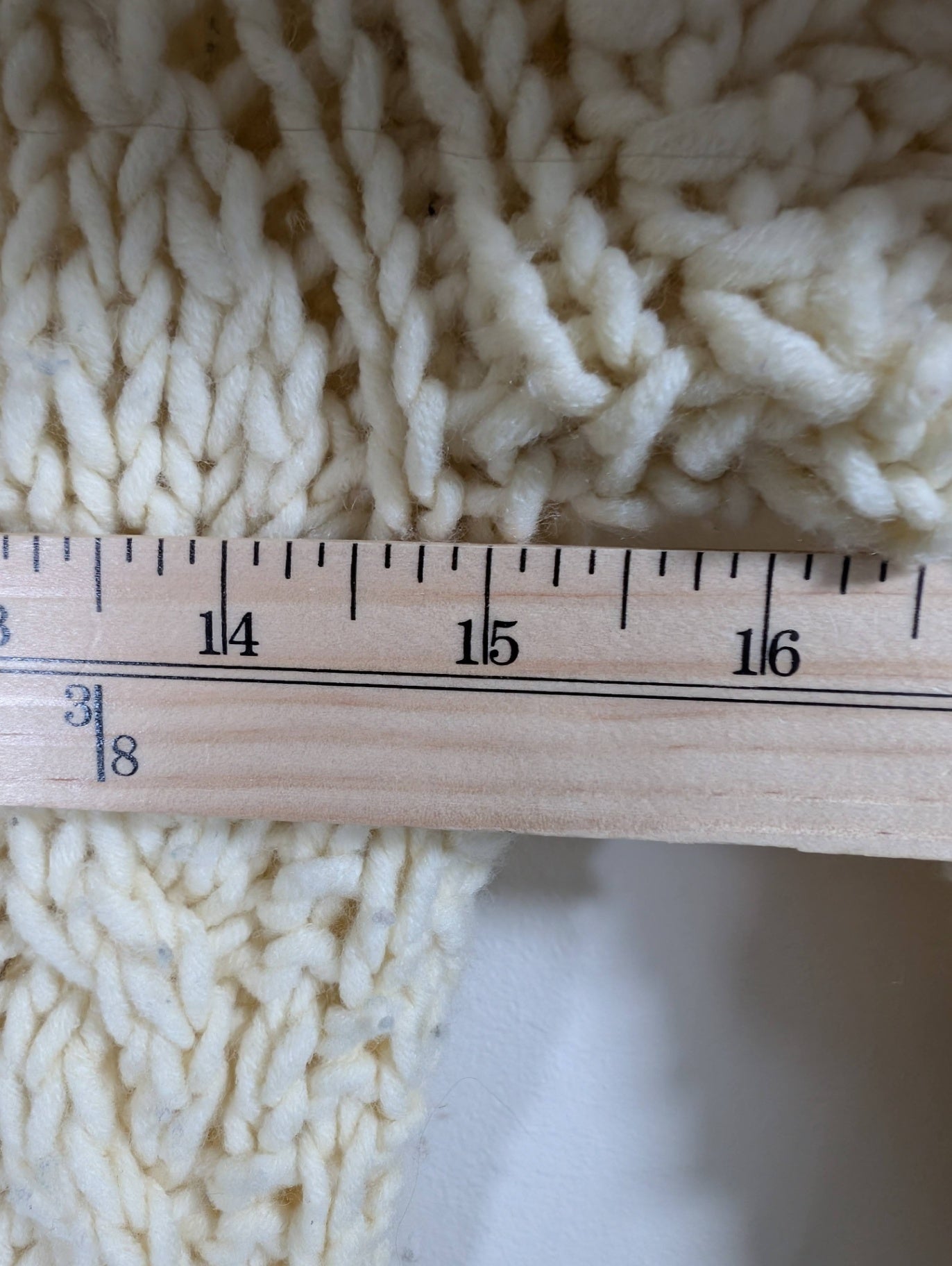 Maggie Sweet chunky knit cardigan - appears Medium