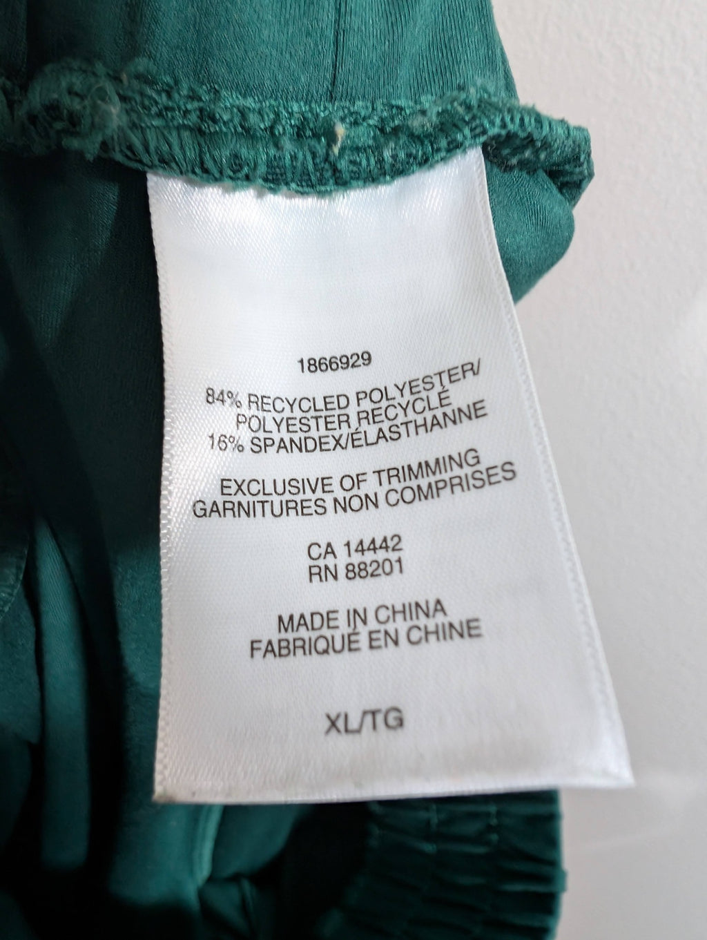 Mondetta green cargo joggers - XL