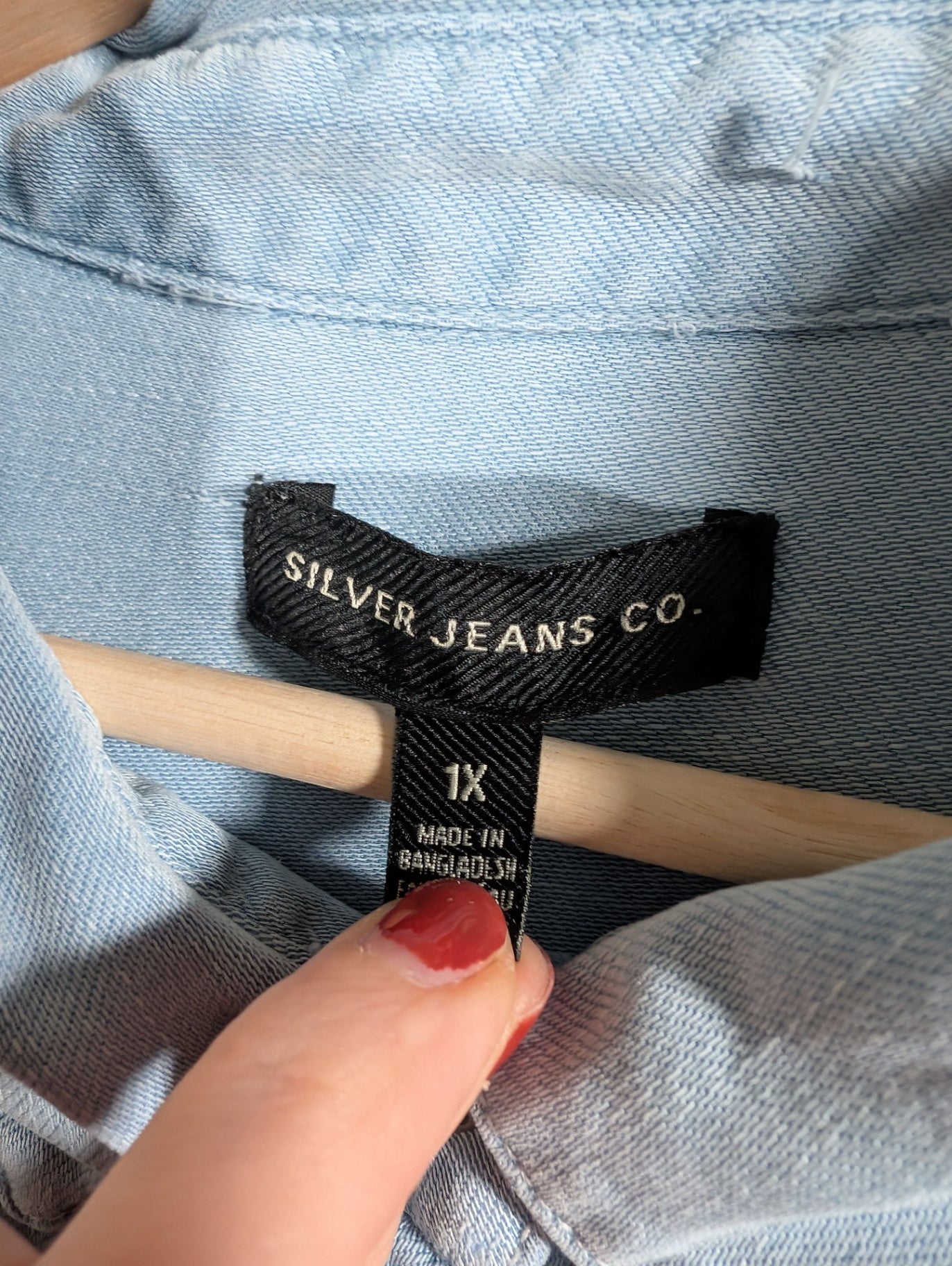 Silver Jeans Co. denim dress - 1X