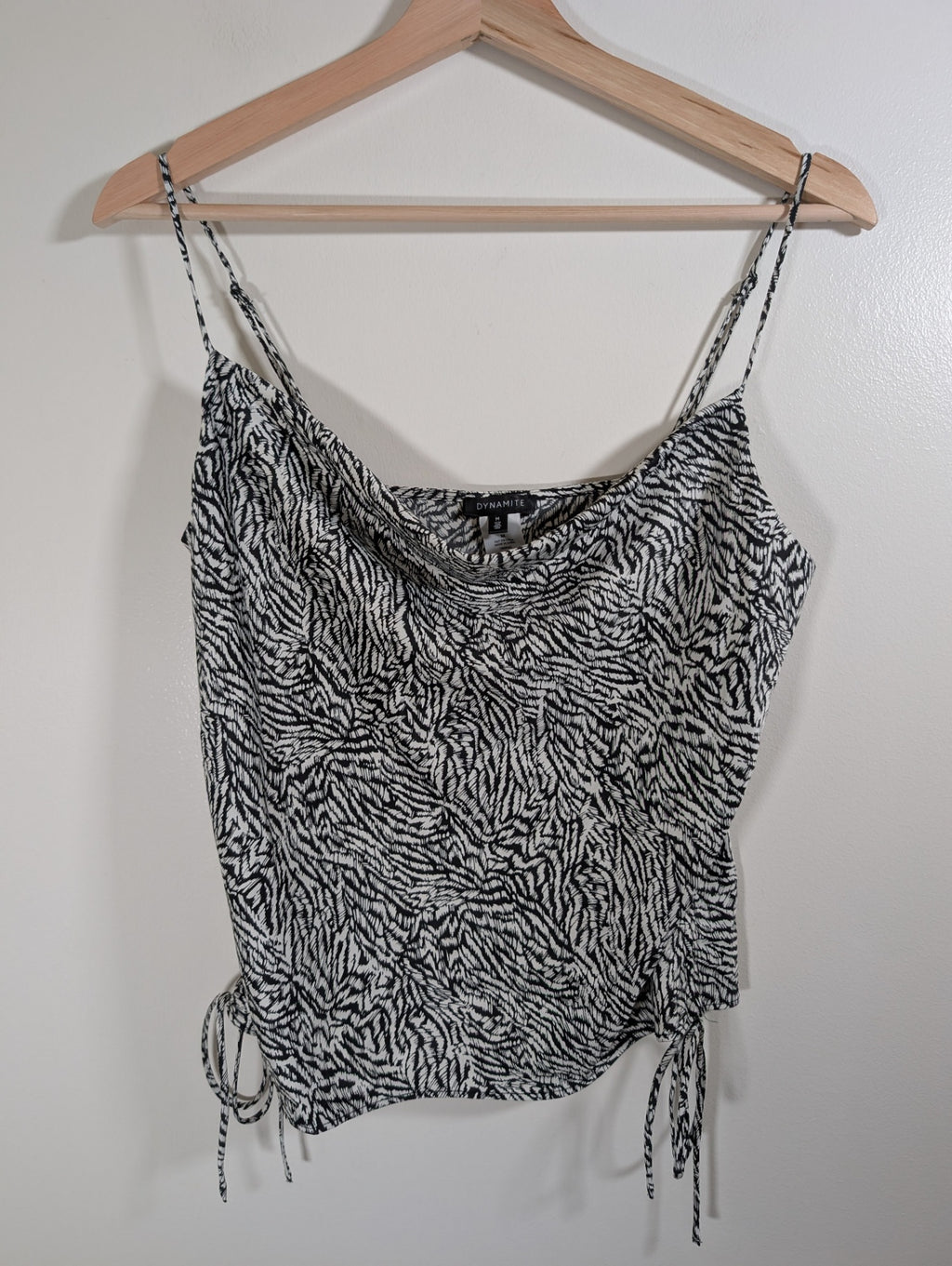 Dynamite zebra print tank - M