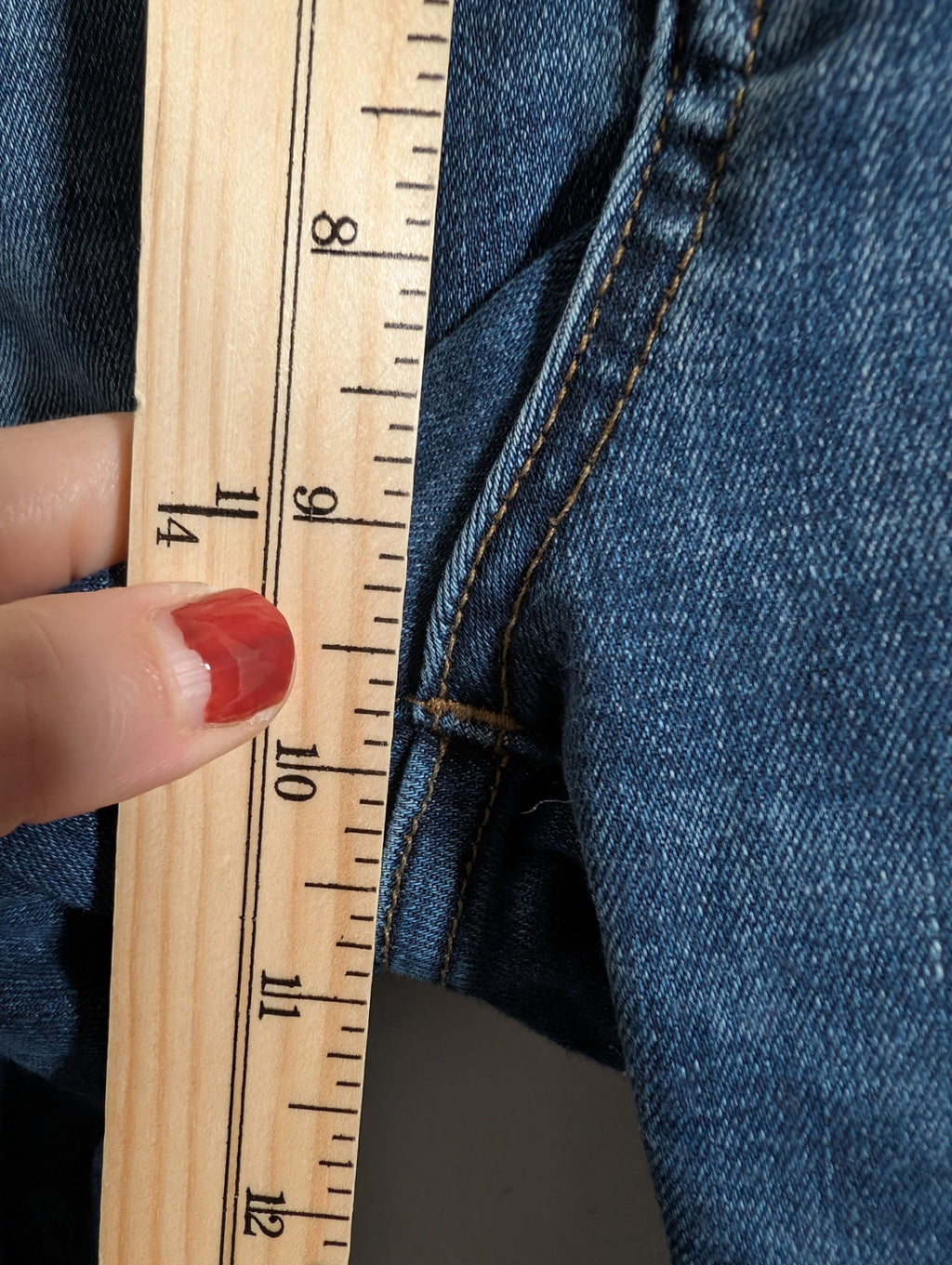 Madewell 10" high rise skinny - SZ 27
