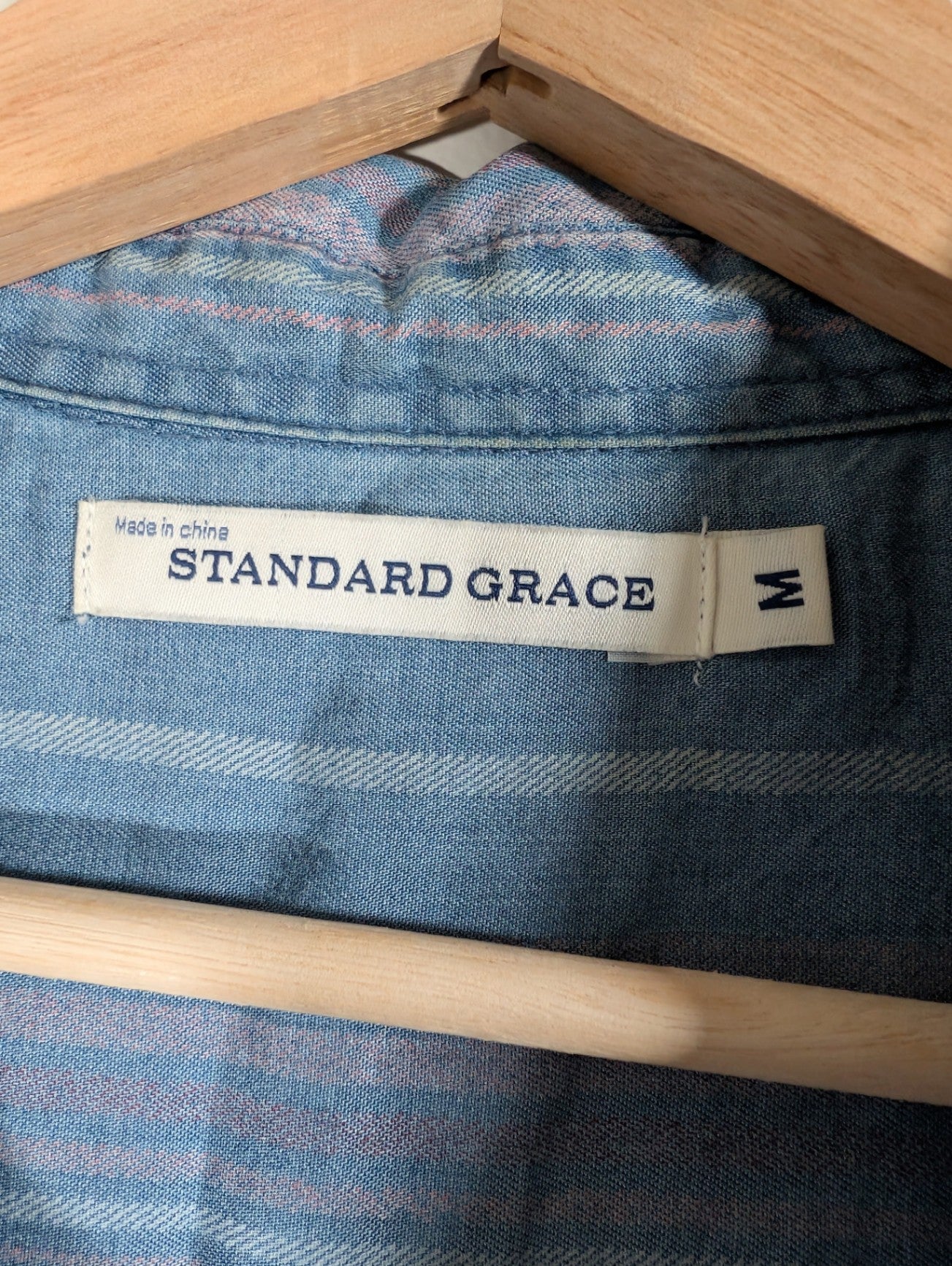 Standard Grace striped button down - Medium