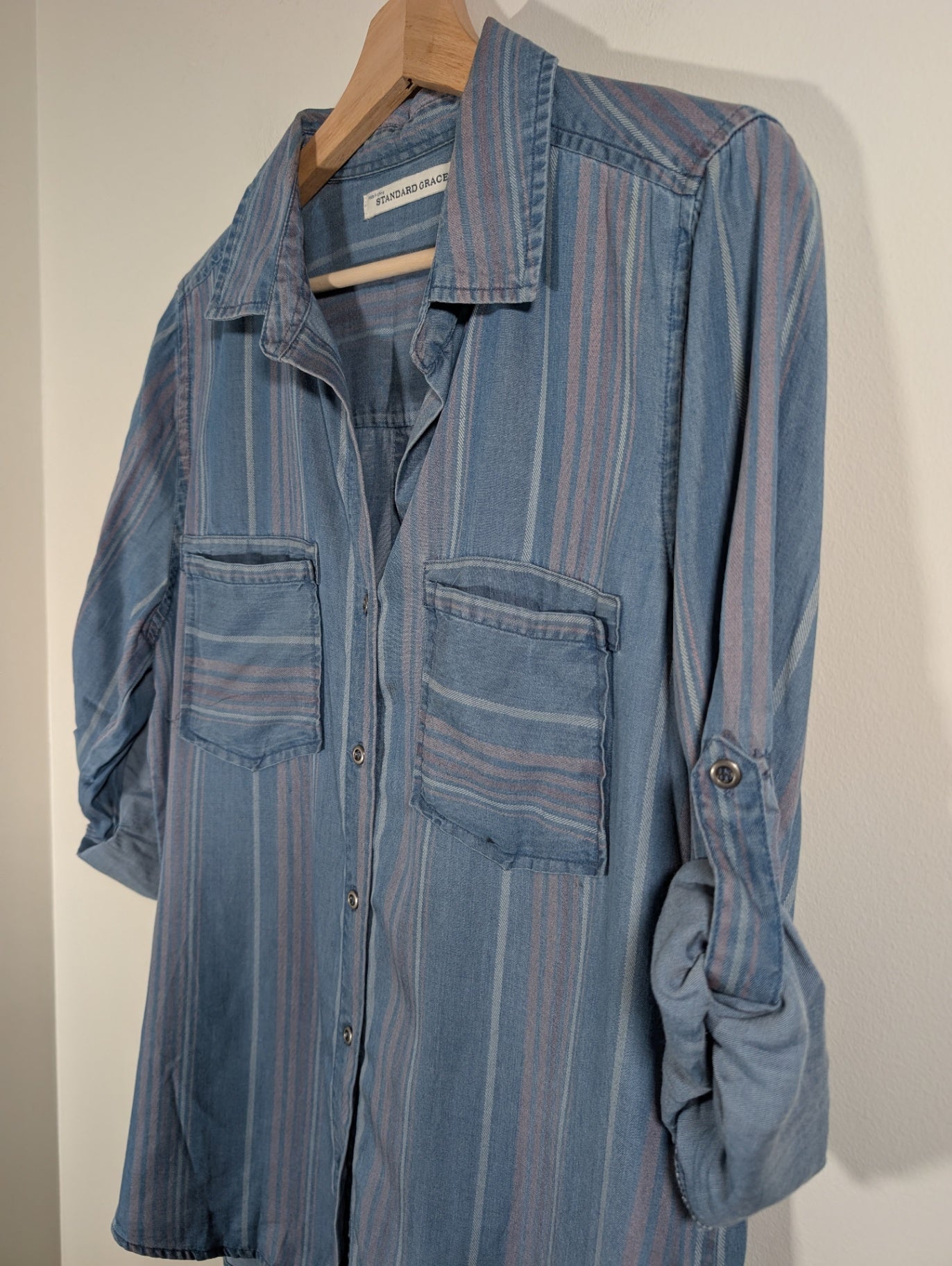 Standard Grace striped button down - Medium