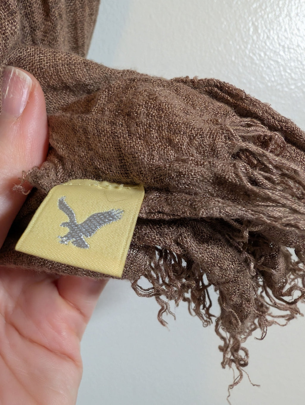 American Eagle brown scarf