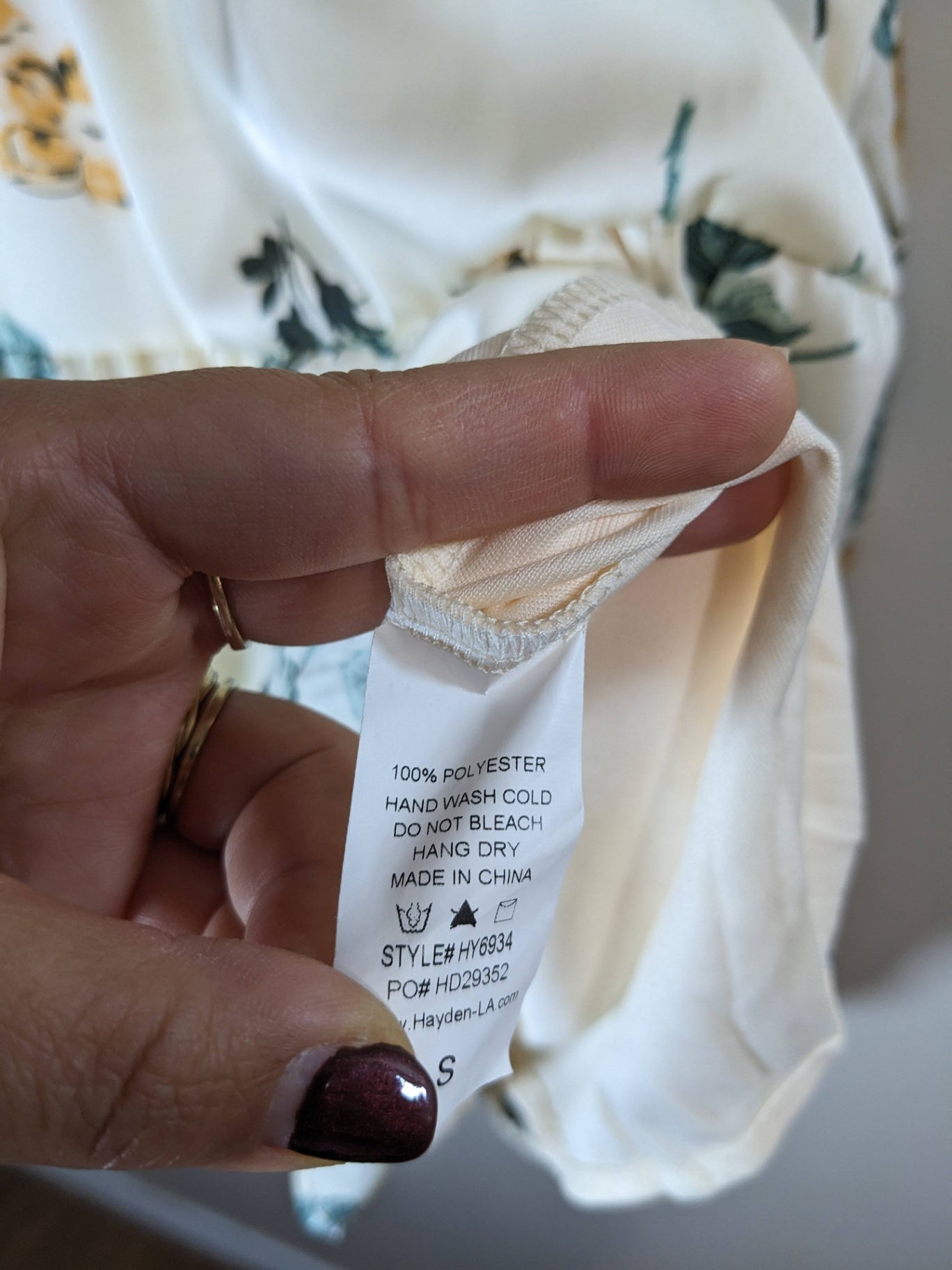 NWT Hayden Puff Sleeve Dress - S