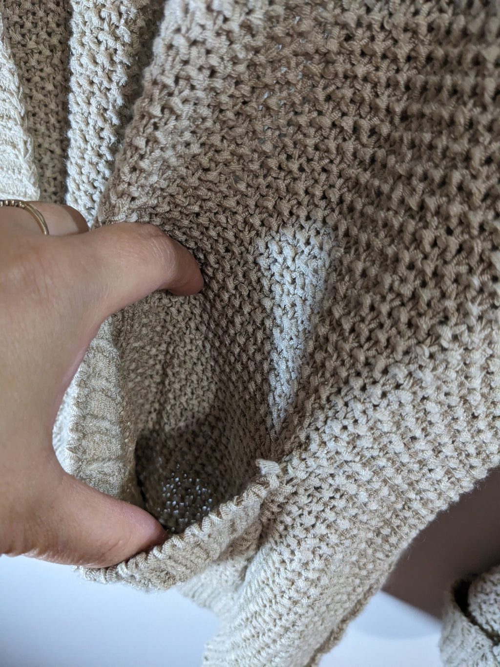 ee:some Oatmeal Cardigan - S