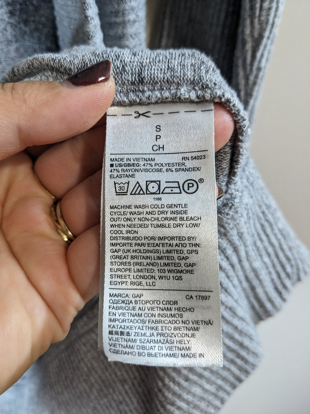 Gap Grey Cardigan - S