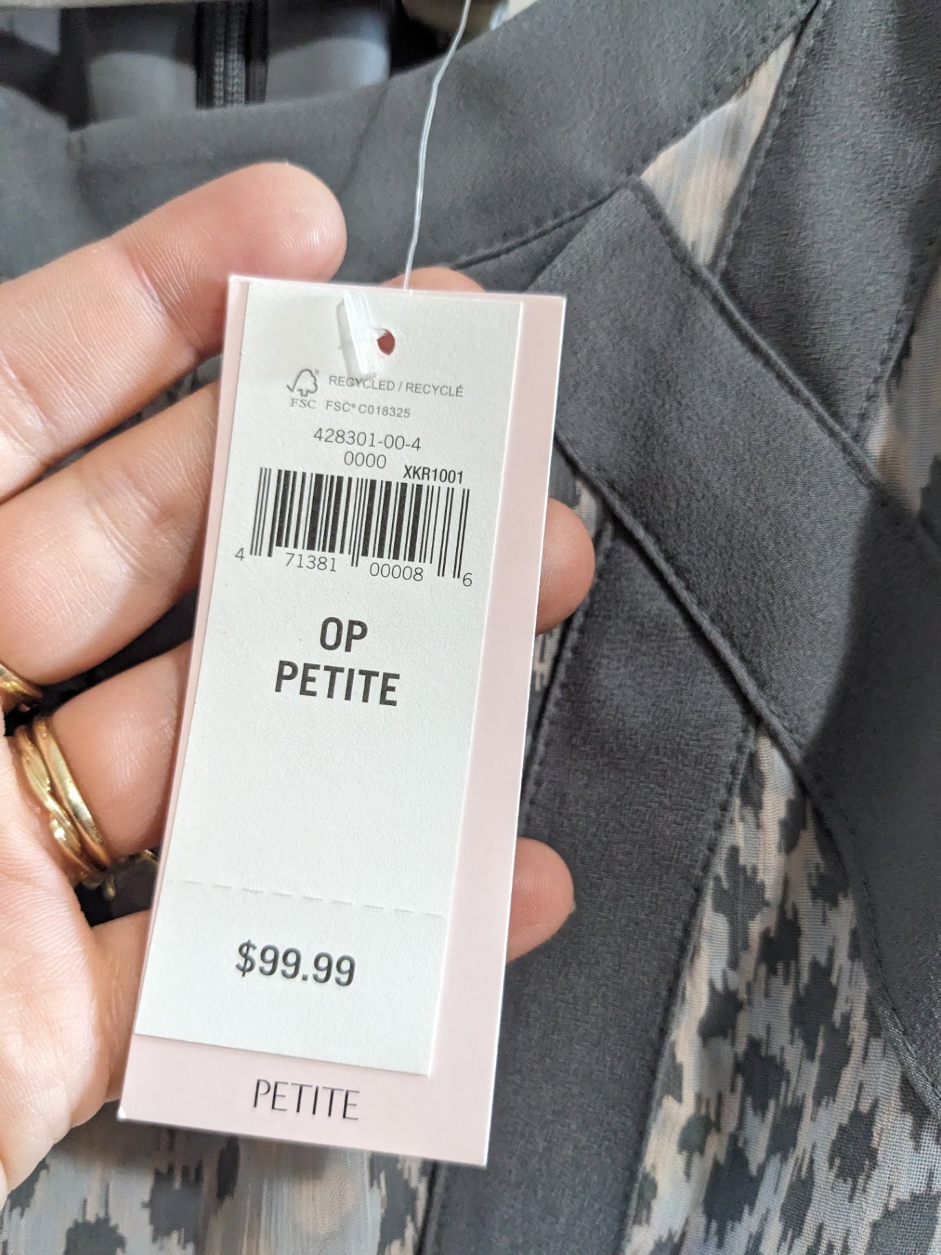 NWT Banana Republic Grey Dress - SZ 0