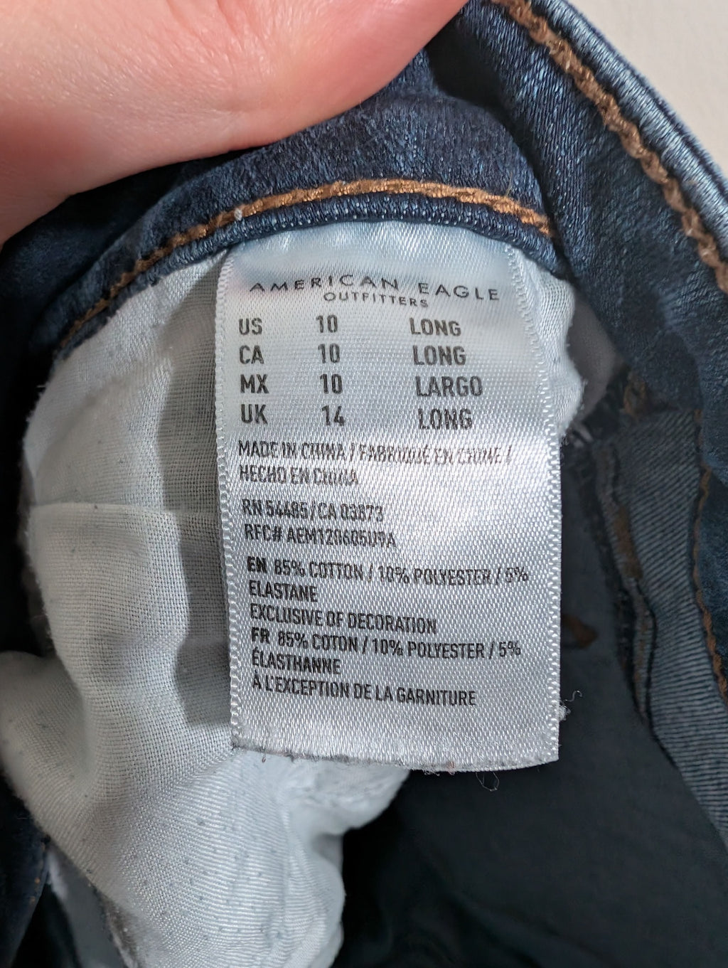 American Eagle next level stretch skinny - SZ 10 long