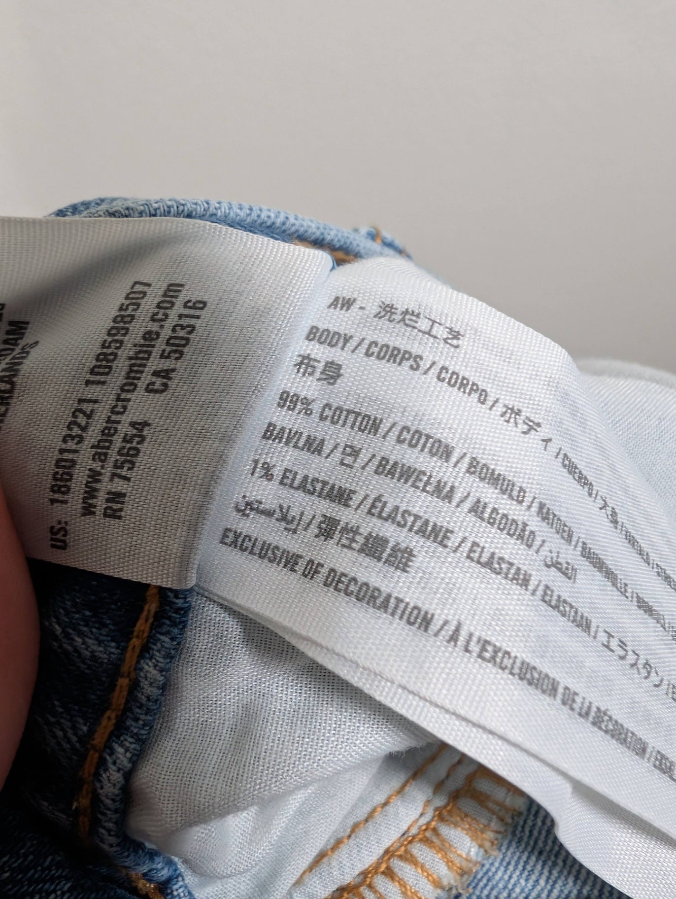 Abercrombie & Fitch dad jean high rise - SZ 31