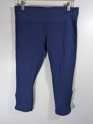 Lululemon blue crop leggings - SZ 10